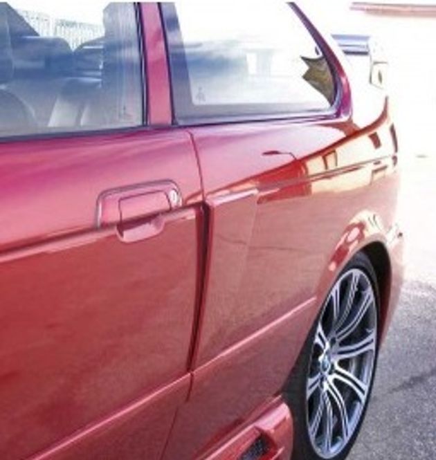 Hovedbilde BMW E36 Compact Bagskærm Tilstrømning