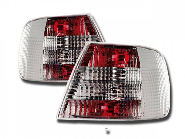 Audi A4 B5 Baglygter Krystal DEPO Krom