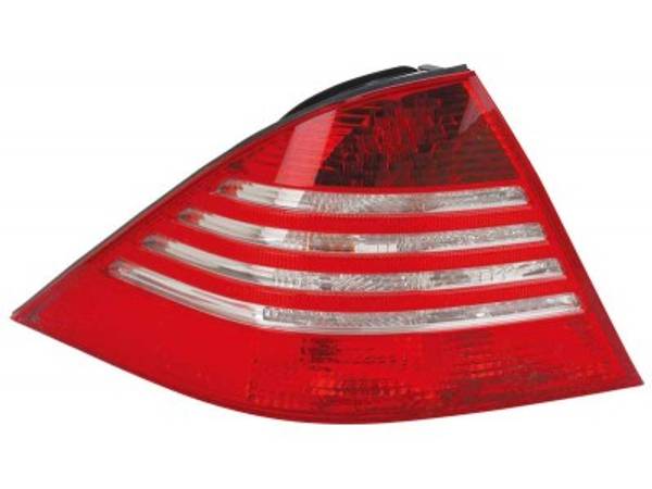 Mercedes W220 LED Baglygter Krystal Rød