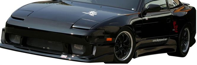 Hovedbilde Nissan 200SX S13 - ChargeSpeedd Sideskjørt