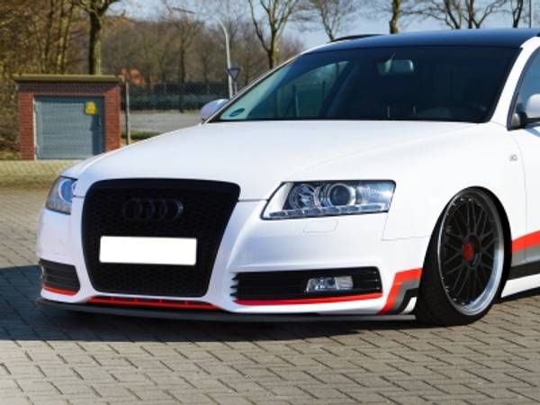 Audi A6 C6 / 4F Facelift Iris Front Bumper Extension