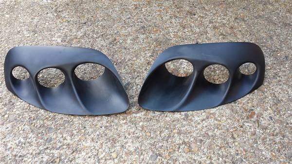 Supra Ab-flug style headlight inserts - white 