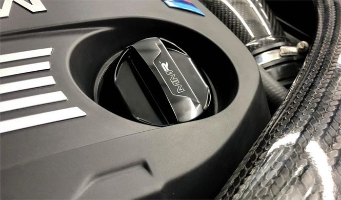Hovedbilde BMW / Mini MMR Performance Oliedæksel Blanksort