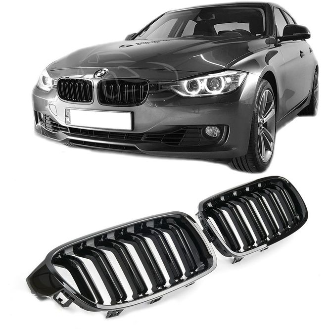 Hovedbilde Blanksvarte nyrer BMW F30 3 serien 2012-