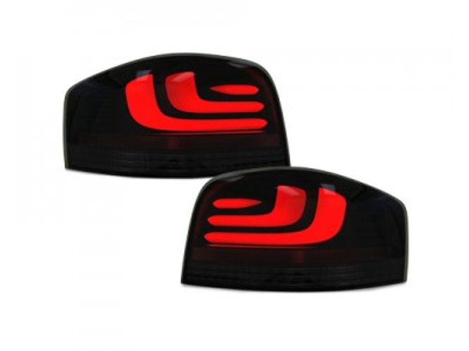 Hovedbilde Audi A3 8P Baglygter LED Bar carDNA Sort / Mørk - ...