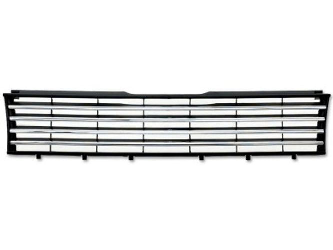 Hovedbilde Audi 80/90 B3 Frontgrill Emblemfri Sort/Krom ...