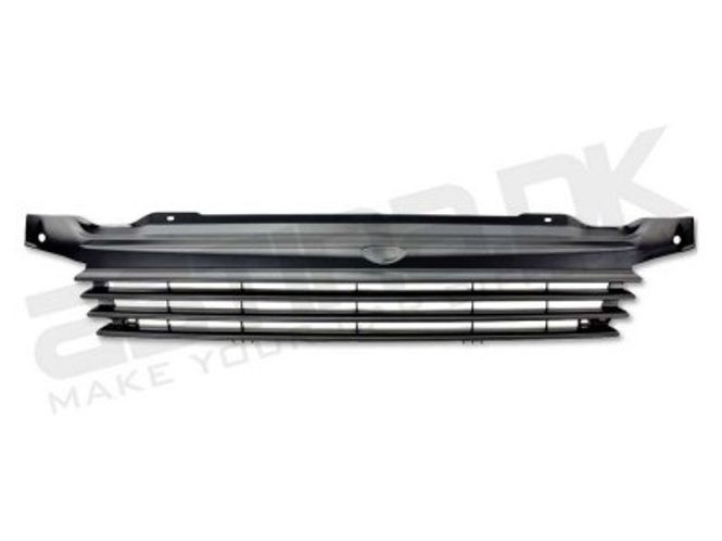 Hovedbilde VW T4 Frontgrill Emblemfri ABS Sort 96-03