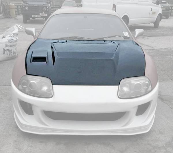 Supra lightweight vented bonnet - carbon