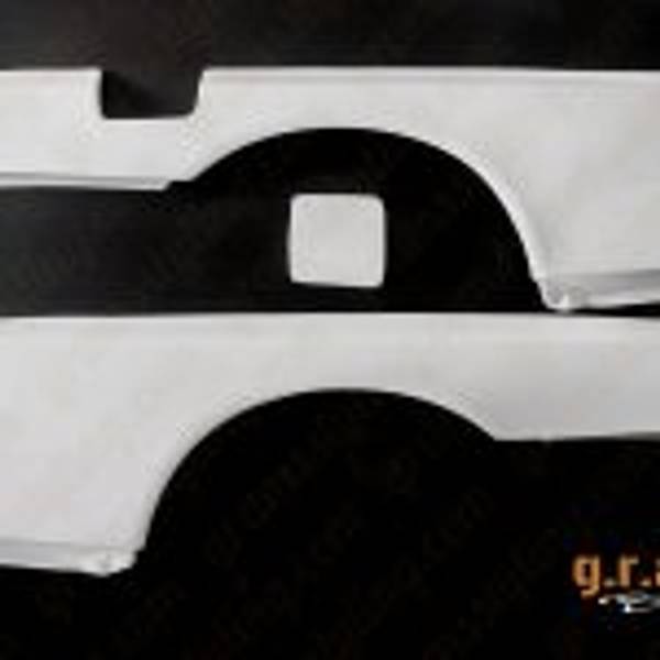 Fuel cap for Nissan Skyline R34 GT-R style Rear fenders - white