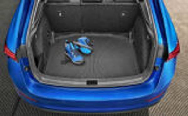 Scala - original Skoda Auto, a.s. rear trunk floor mat made from