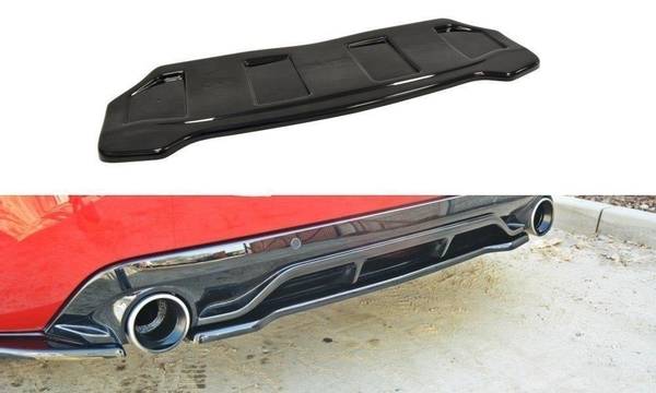 CENTRAL REAR SPLIT TER PEUGEOT 308 II GTI (WITHOUT VERTICAL BARS