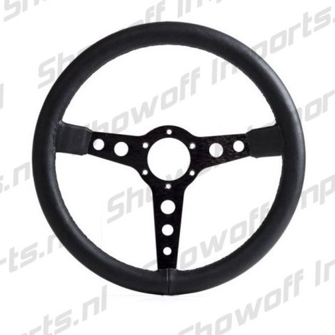 Hovedbilde GP-Race Steering Wheel Montjuic Anodized Black ...