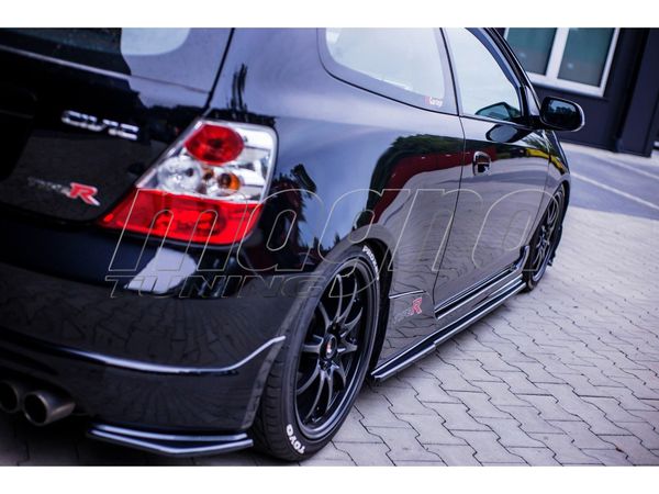Honda Civic MK7 Type R MX Side Skirt Extensions
