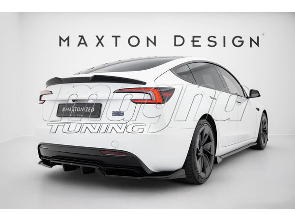 Tesla Model 3 Facelift Meteor Rear Bumper Extension