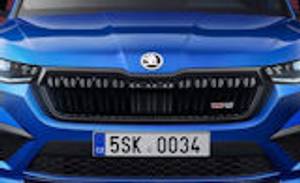 Hovedbilde Kodiaq Facelift 2021+ BLACK MAGIC grille frame ...