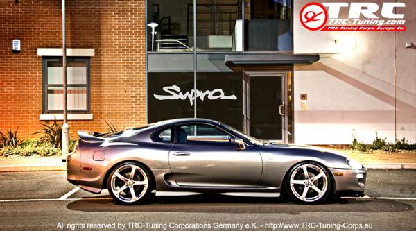 B&M Brune Heckspoiler Sportive Toyota Supra JZA80