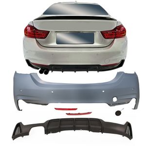 Hovedbilde Rear bumper in sports design with PDC holes ...