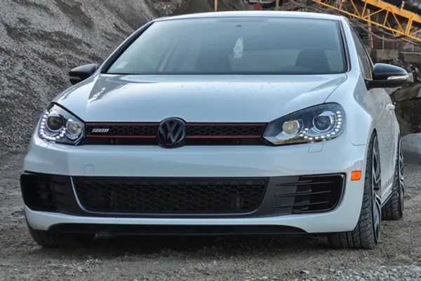 VW Golf 6 SRS Grill Indsatser / Tågelygte Ers atning G6 GTI